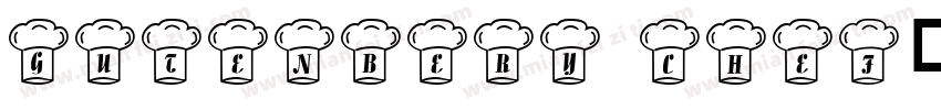 Gutenbery chef字体转换